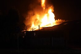 Grote brand in zorgboerderij Egmond aan den Hoef