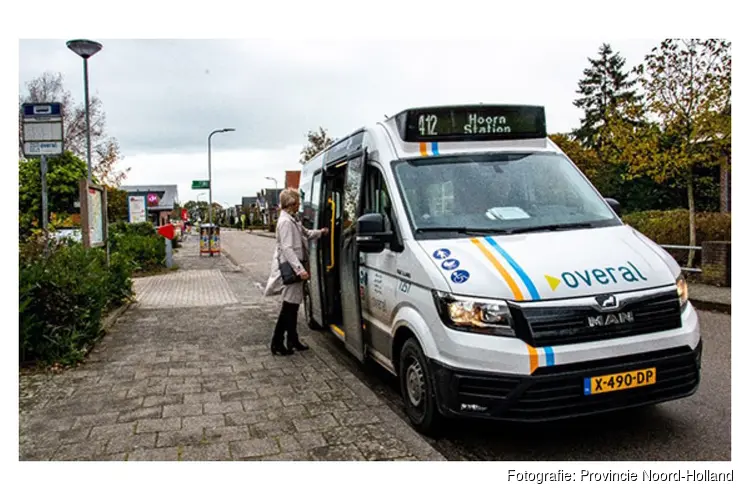 Eerste nieuwe buurtbussen rijden in Noord-Holland Noord