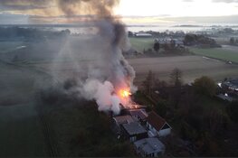 Brand op terrein van vakantiepark