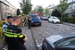 Enorme ravage na explosie in Castricum