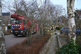 Schoorsteenbrand aan de Boswinde in Heiloo