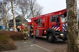 Schoorsteenbrand aan de Boswinde in Heiloo