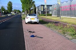 Botsing met veel schade op Kennemerstraatweg in Heiloo