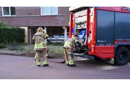 Dixi gaat in vlammen op in Heiloo