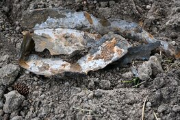 Explosief uit 17de eeuw aangetroffen in achtertuin van woonhuis in Heiloo