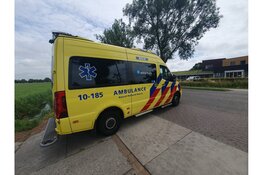 Fietser raakt te water in Heiloo