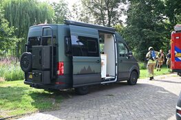 Brandweer opgeroepen voor rook in camper in Heiloo