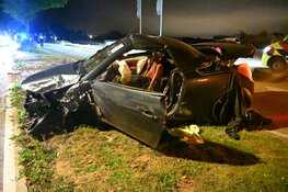 Enorme ravage bij ongeval op N512 in Castricum