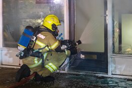 Flinke brand bij Domino's Pizza in Heiloo