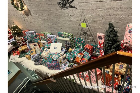 Puur for Kids zamelt kerstcadeaus in voor 1.500 kinderen in Noord-Holland