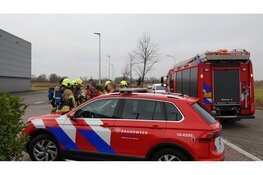 Mogelijke brand bij industriepand blijkt gesprongen waterleiding