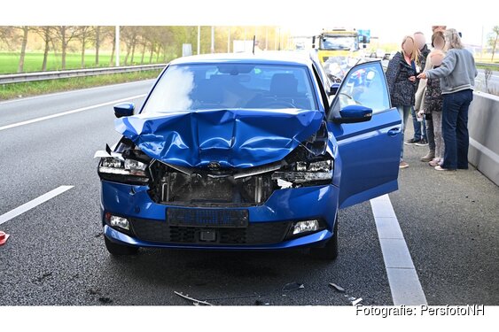 Ongeval A9 zorgt voor vertraging richting Uitgeest