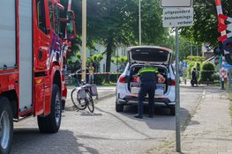 Aanrijding op spoorwegovergang in Castricum