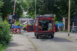 Aanrijding op spoorwegovergang in Castricum