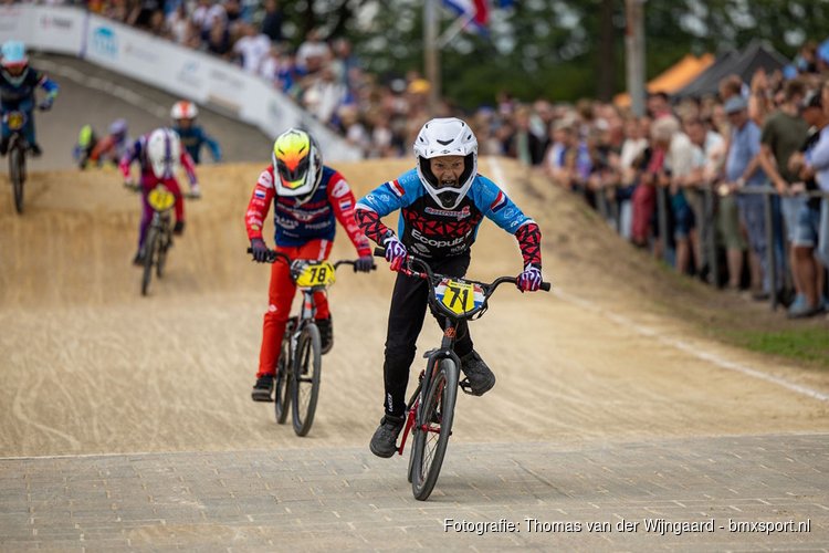 Boscrossers pakken goud en zilver op NK BMX Racing
