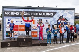 Boscrossers pakken goud en zilver op NK BMX Racing