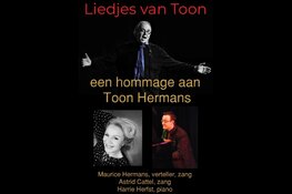 Hommage aan Toon Hermans in Cultuurkoepel Heiloo