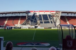 Directeur AZ over ingestort dak: "We kunnen van geluk spreken"