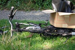 Elektrische fiets vliegt spontaan in brand in Heiloo