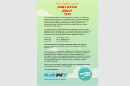 Deze vakantie Zomerspelen in Heiloo