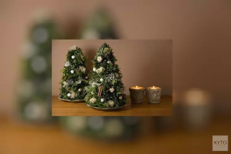 Kerststukje maken