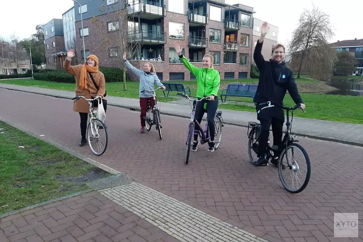 Fietsroute ‘zwaaien voor een glimlach’