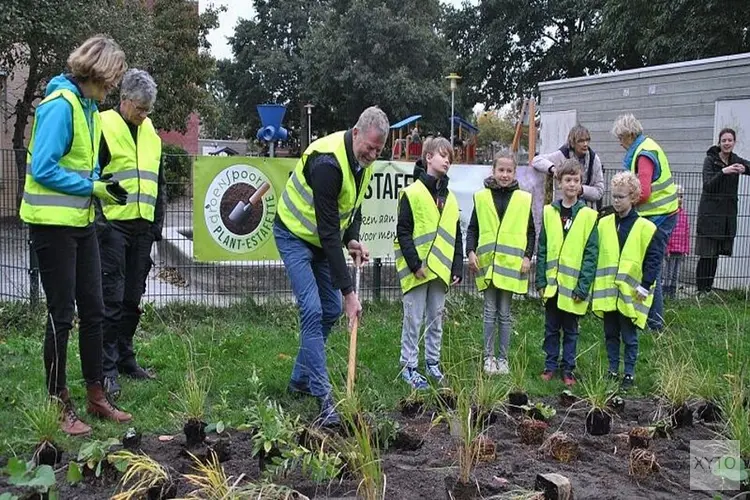Schoolplein Paulus Kindcentrum stukje groener