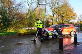 Motoragent aangereden in Heiloo