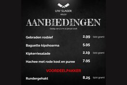Weekaanbieding Uw Slager Heiloo-Egmond