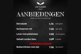 Weekaanbieding Uw Slager Heiloo-Egmond