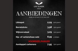 Weekaanbieding Uw Slager Heiloo-Egmond