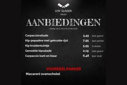 Weekaanbieding Uw Slager Heiloo