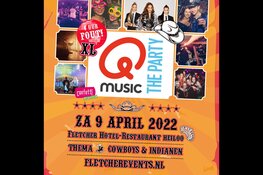 Op zaterdag 9 april 2022 komt Qmusic the Party XL – 4uur FOUT! terug naar Fletcher Hotel-Restaurant Heiloo