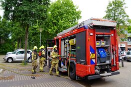 Brand in appartement in Heiloo