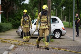 Brand in appartement in Heiloo